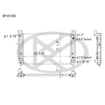 Koyorad A2368 Radiator