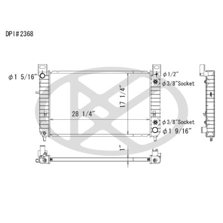 Koyorad A2368 Radiator