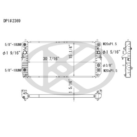 Koyorad A2369 Radiator