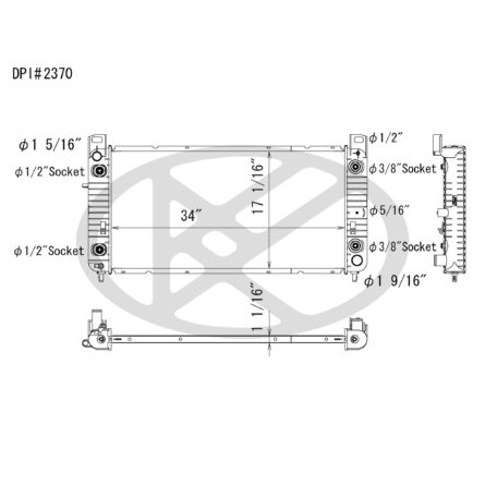 Koyorad A2370 Radiator