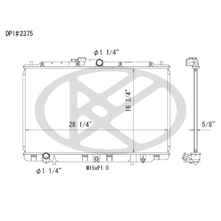 Koyorad A2375 Radiator