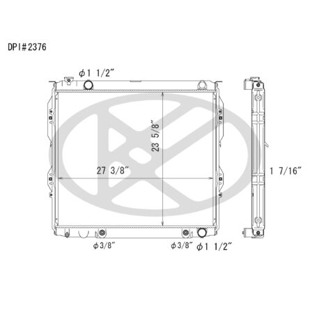 Koyorad A2376 Radiator