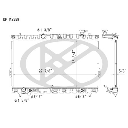 Koyorad A2389 Radiator