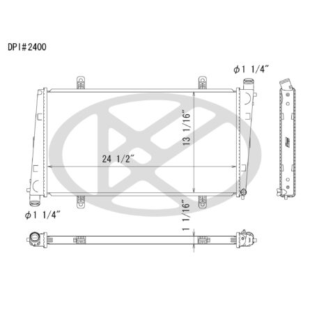 Koyorad A2400 Radiator