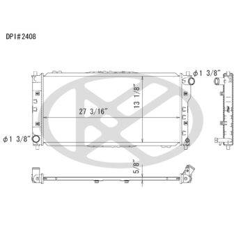 Koyorad A2408 Radiator