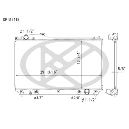 Koyorad A2418 Radiator