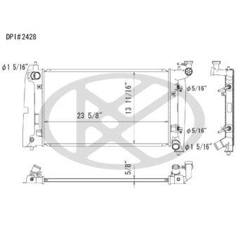 Koyorad A2428 Radiator