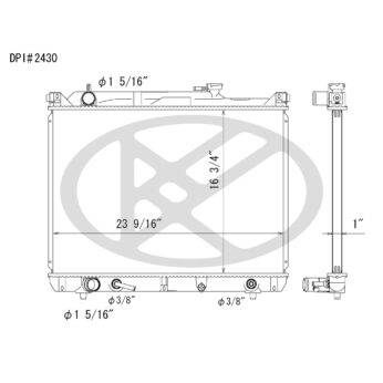 Koyorad A2430 Radiator
