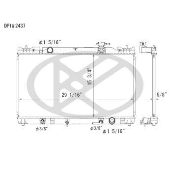 Koyorad A2437 Radiator