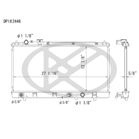 Koyorad A2446 Radiator