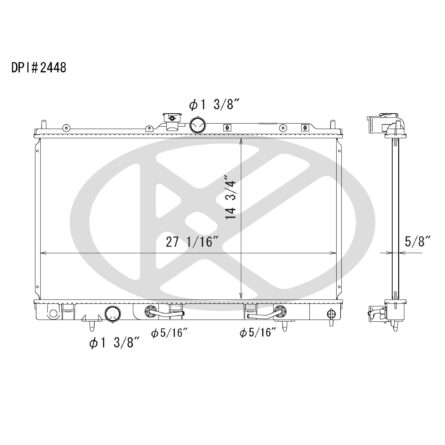 Koyorad A2448 Radiator