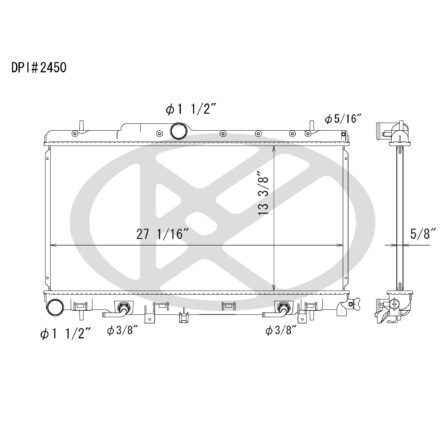 Koyorad A2450 Radiator