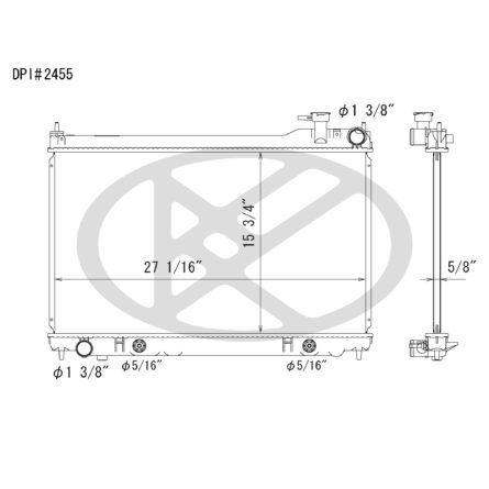 Koyorad A2455 Radiator