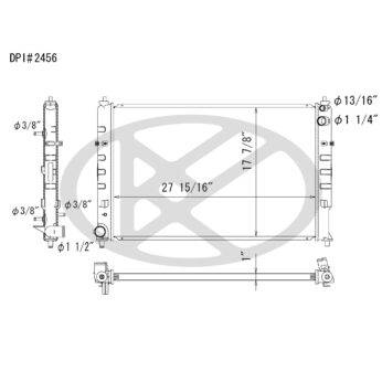 Koyorad A2456 Radiator