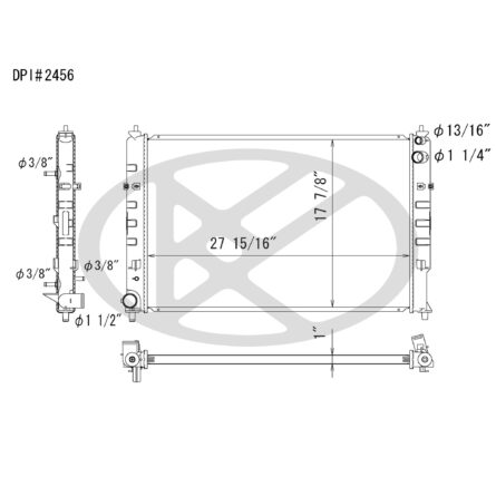 Koyorad A2456 Radiator