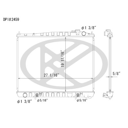 Koyorad A2459 Radiator