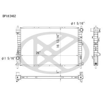 Koyorad A2462 Radiator