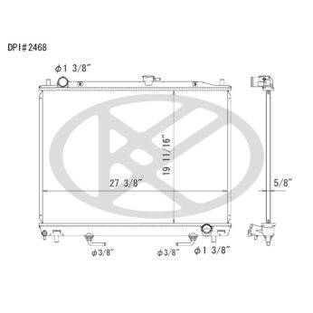 Koyorad A2468 Radiator