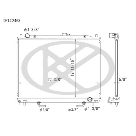 Koyorad A2468 Radiator