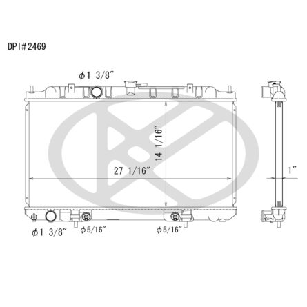 Koyorad A2469 Radiator