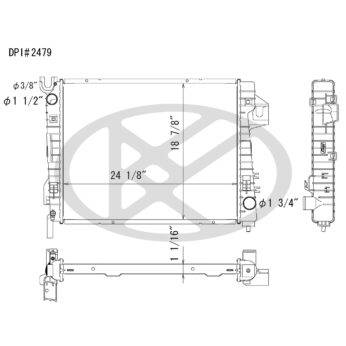 Koyorad A2479 Radiator