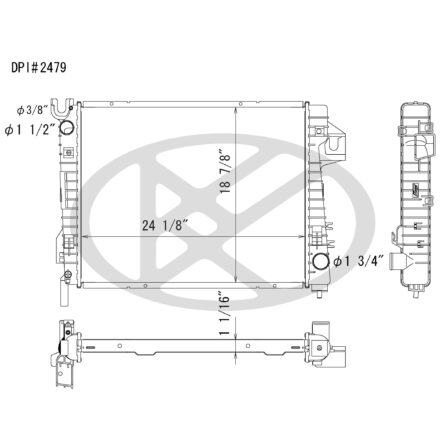 Koyorad A2479 Radiator