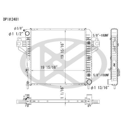 Koyorad A2481 Radiator