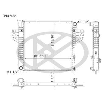Koyorad A2482 Radiator