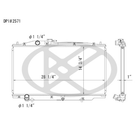 Koyorad A2571 Radiator