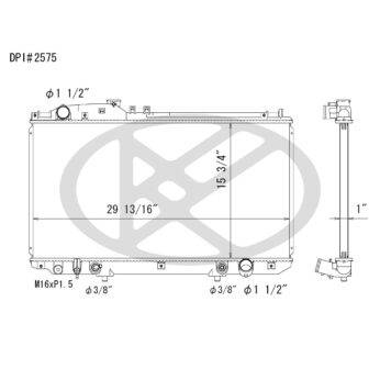 Koyorad A2575 Radiator