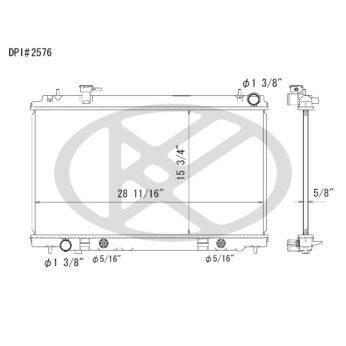 Koyorad A2576 Radiator