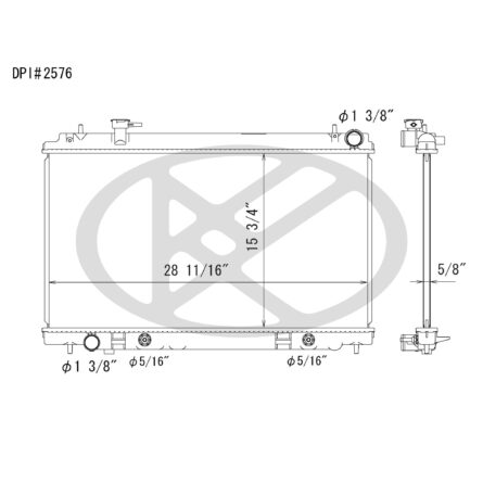 Koyorad A2576 Radiator