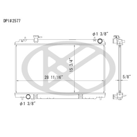 Koyorad A2577 Radiator