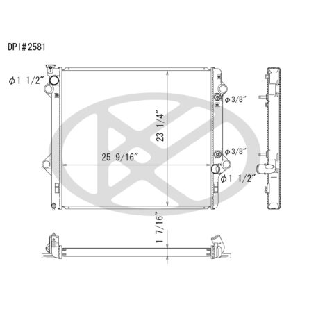 Koyorad A2581 Radiator