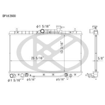 Koyorad A2600 Radiator