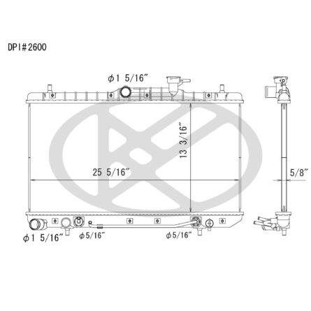 Koyorad A2600 Radiator