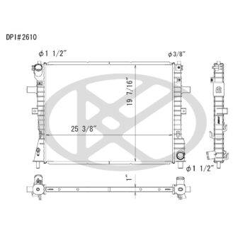 Koyorad A2610 Radiator