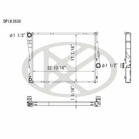 Koyorad A2636 Radiator