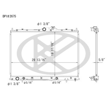 Koyorad A2675 Radiator