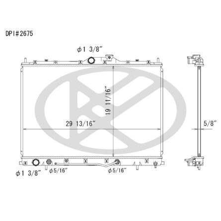 Koyorad A2675 Radiator