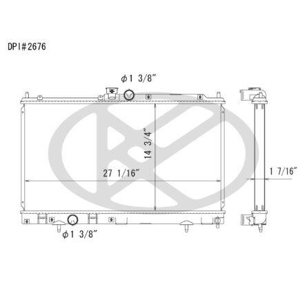 Koyorad A2676 Radiator