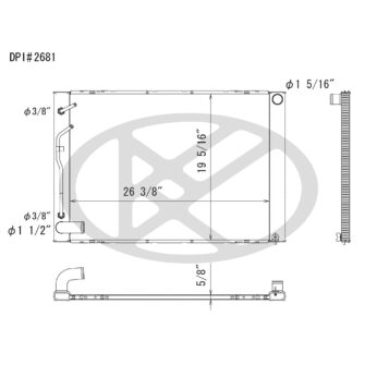 Koyorad A2681 Radiator