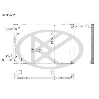 Koyorad A2682 Radiator