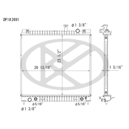 Koyorad A2691 Radiator