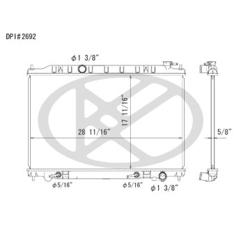 Koyorad A2692 Radiator