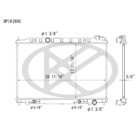 Koyorad A2692 Radiator