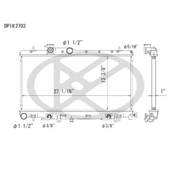 Koyorad A2703 Radiator