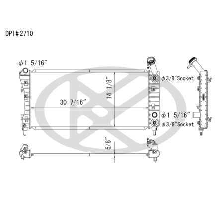 Koyorad A2710 Radiator