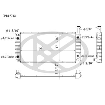 Koyorad A2713 Radiator