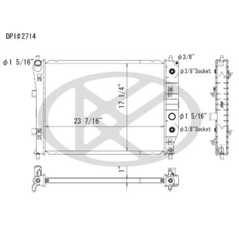Koyorad A2714 Radiator